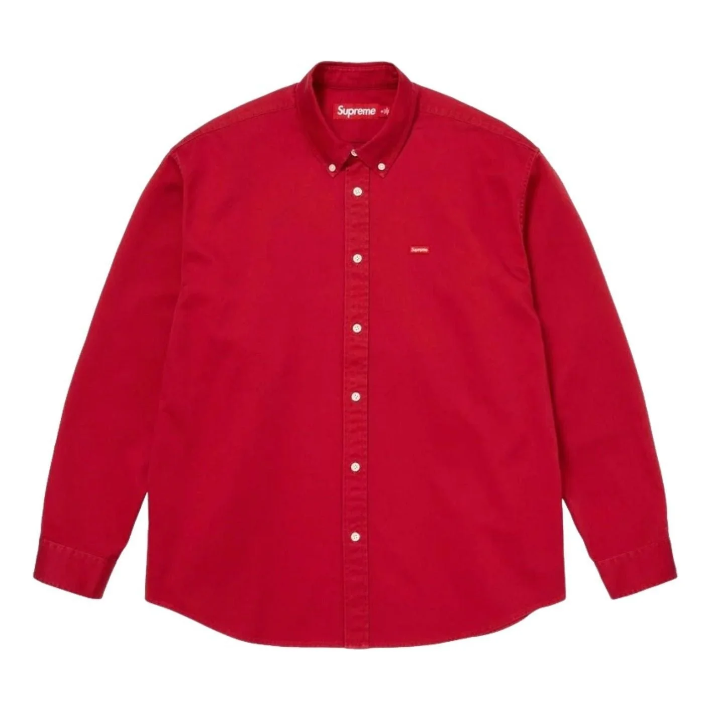 Supreme SS26 Small Box Shirt 'Dark Red' SUP-SS26-030-DRKRED - 1