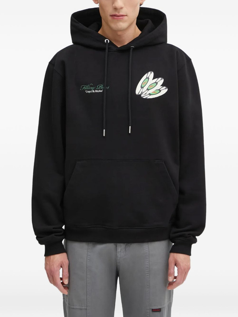 graphic-print hoodie 1