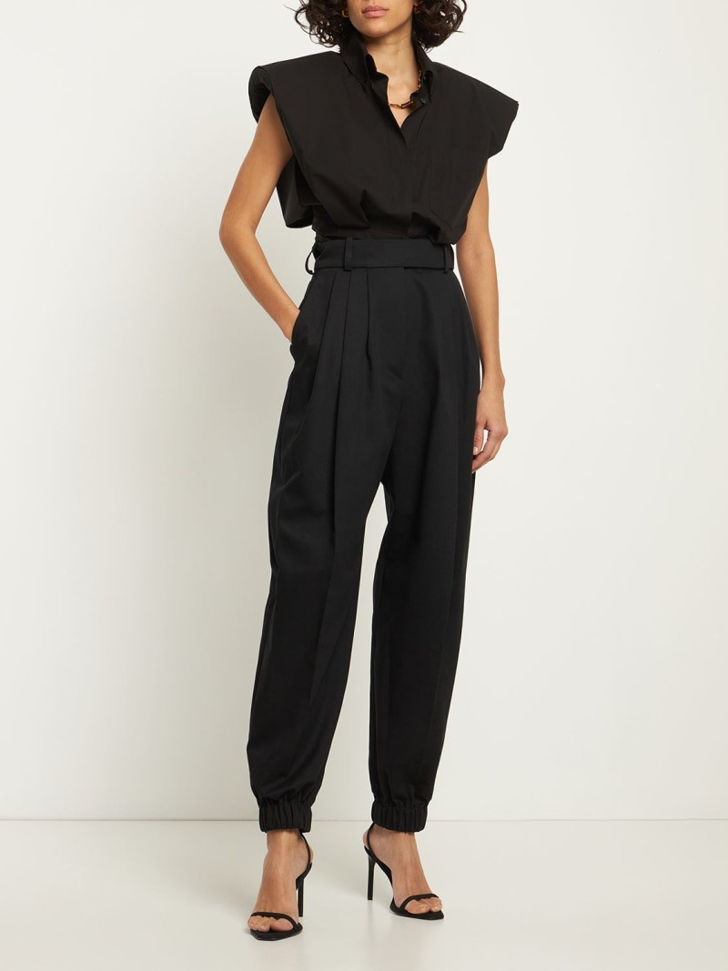 ALEXANDRE VAUTHIER Twill balloon pants outlook