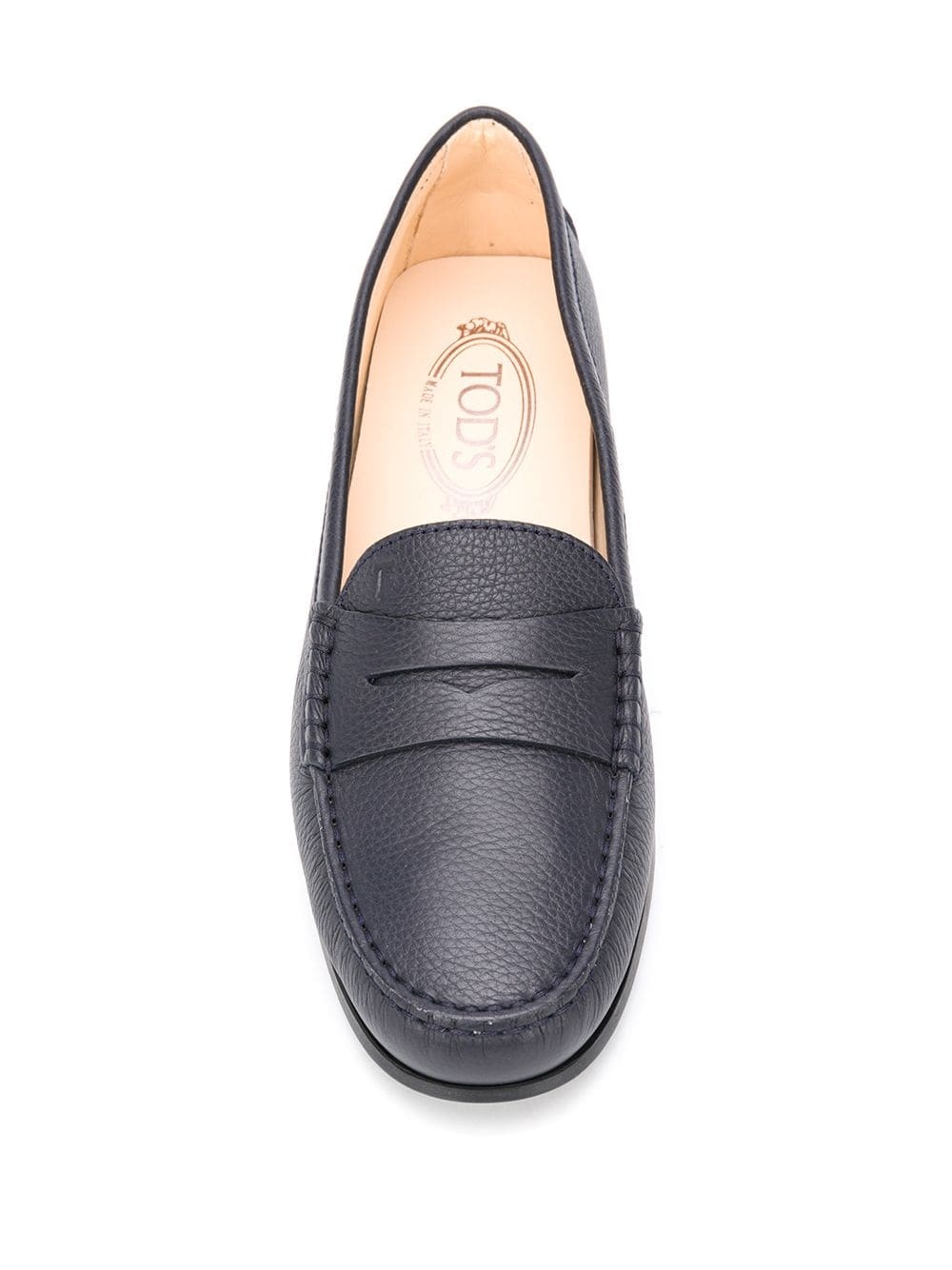 classic leather loafers - 4