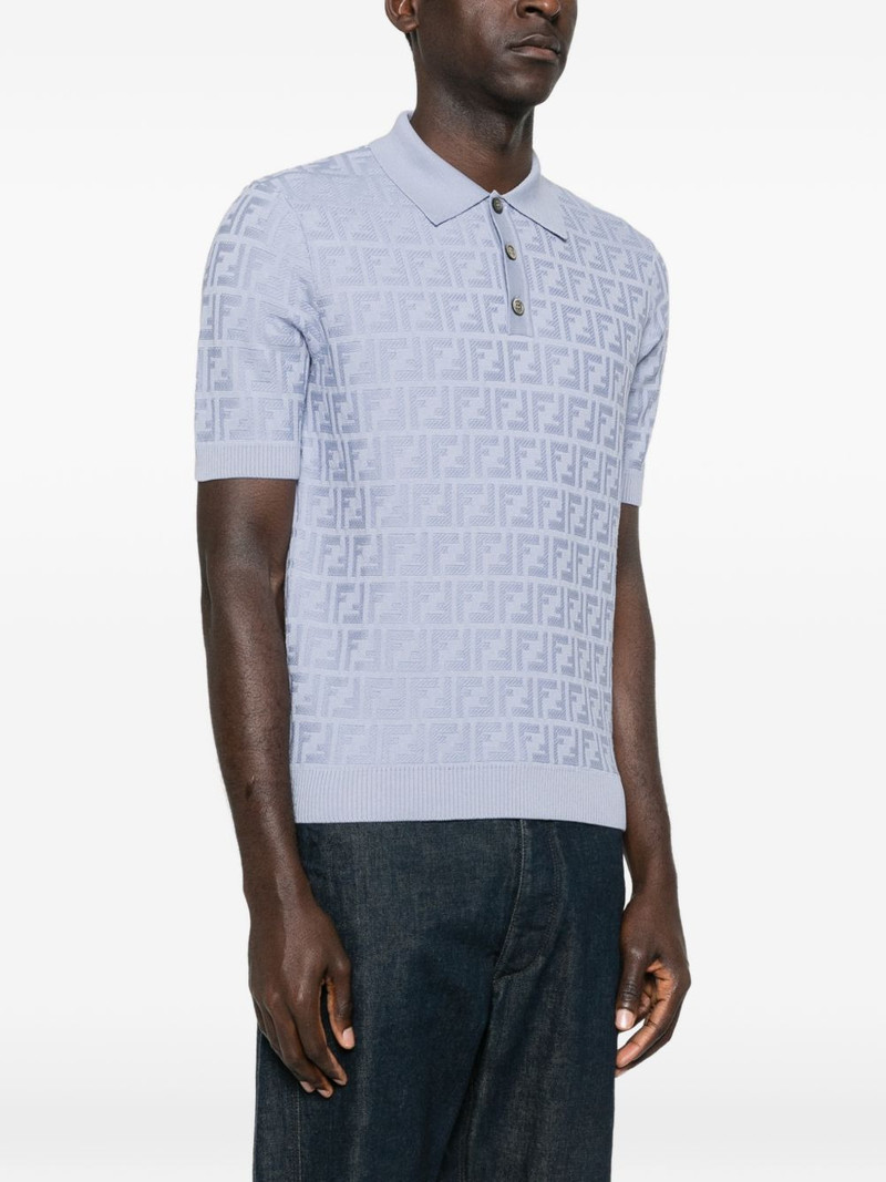 logo-pattern polo shirt 3