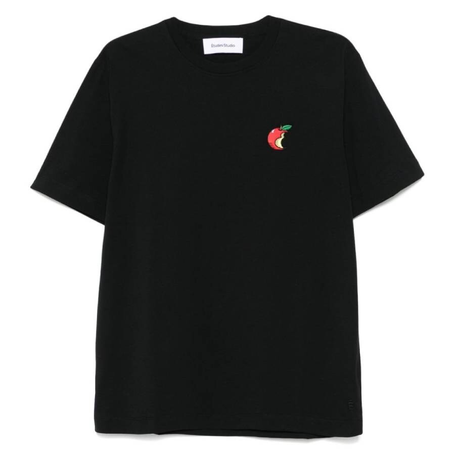 Etudes Apple Embroidered Regular T-Shirt - 5