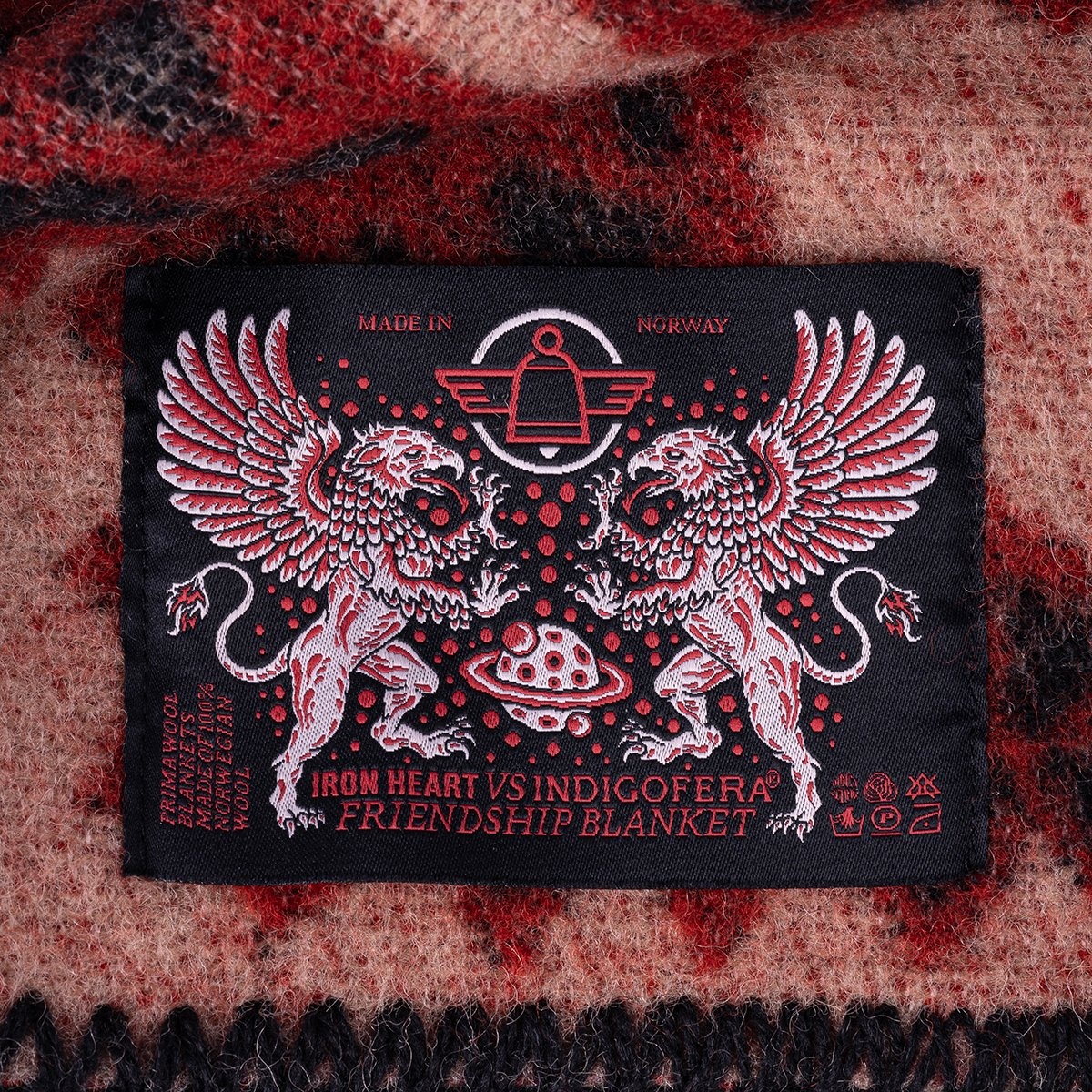 IHxIF-01 Iron Heart x Indigofera Friendship Blanket - 12