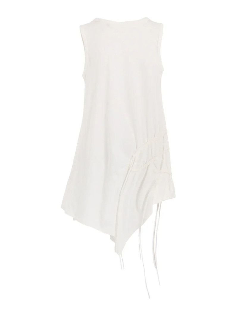 Y's Cotton Jersey Chain Stitch Sleeveless Top outlook