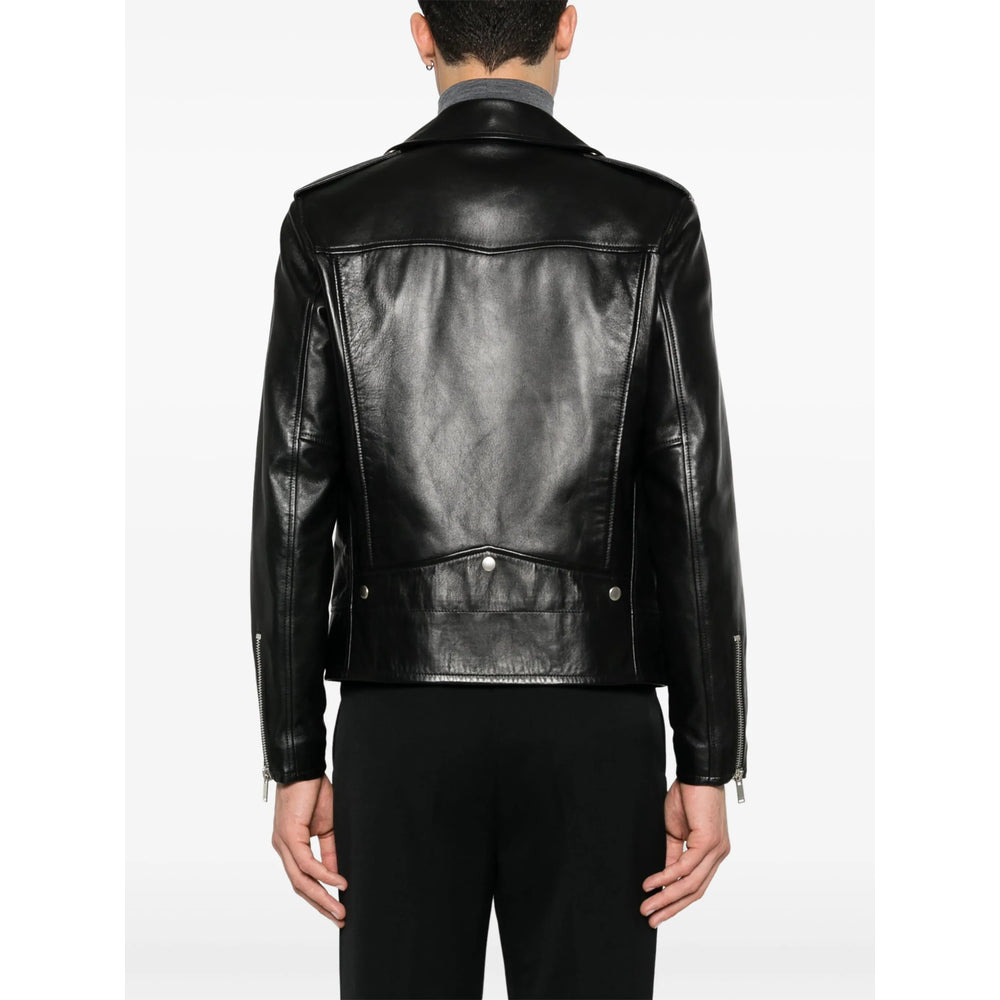 Saint Laurent Black Jackets - Biker Jackets Men - 2