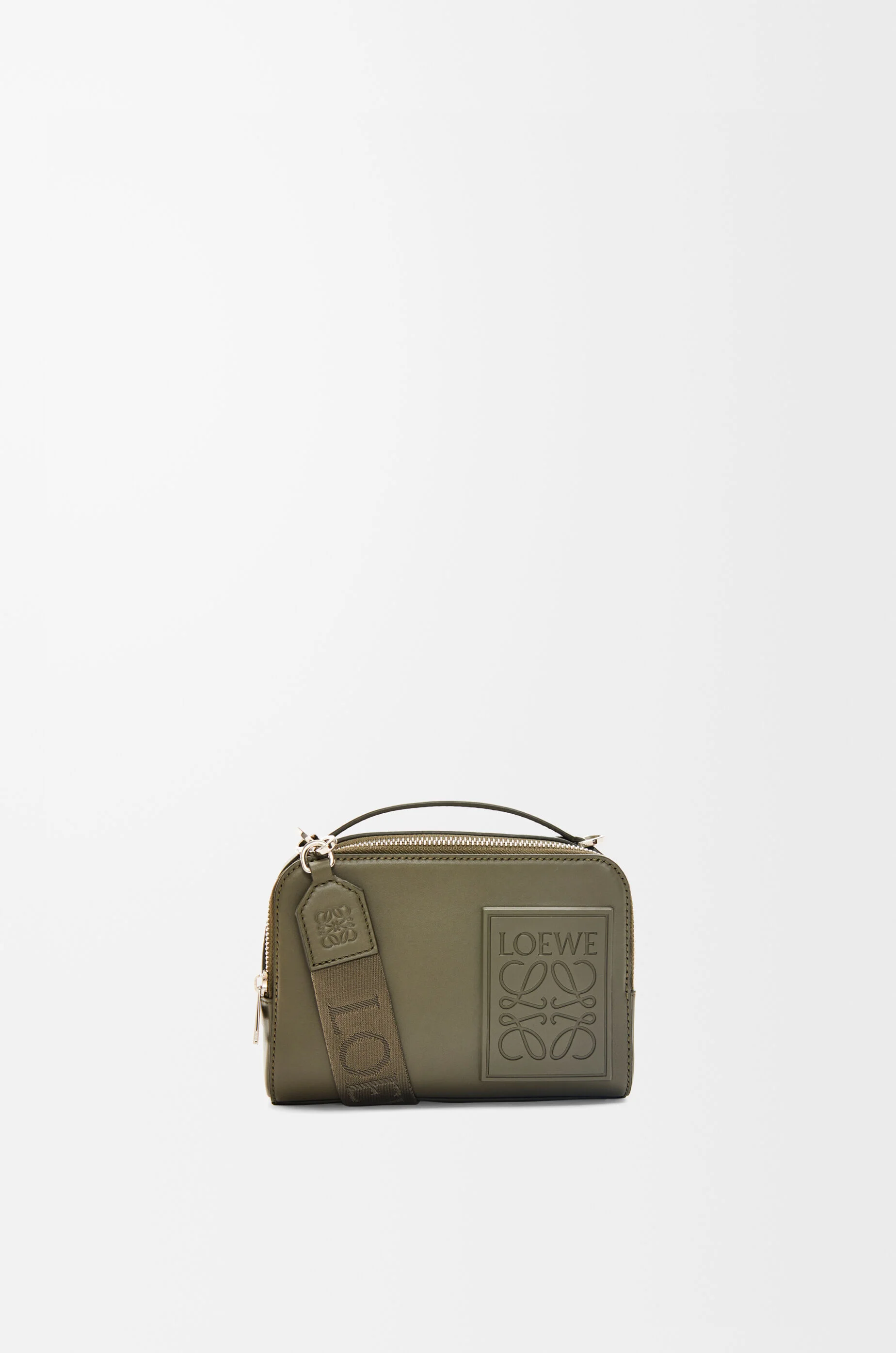 Mini crossbody camera bag in satin calfskin - 1