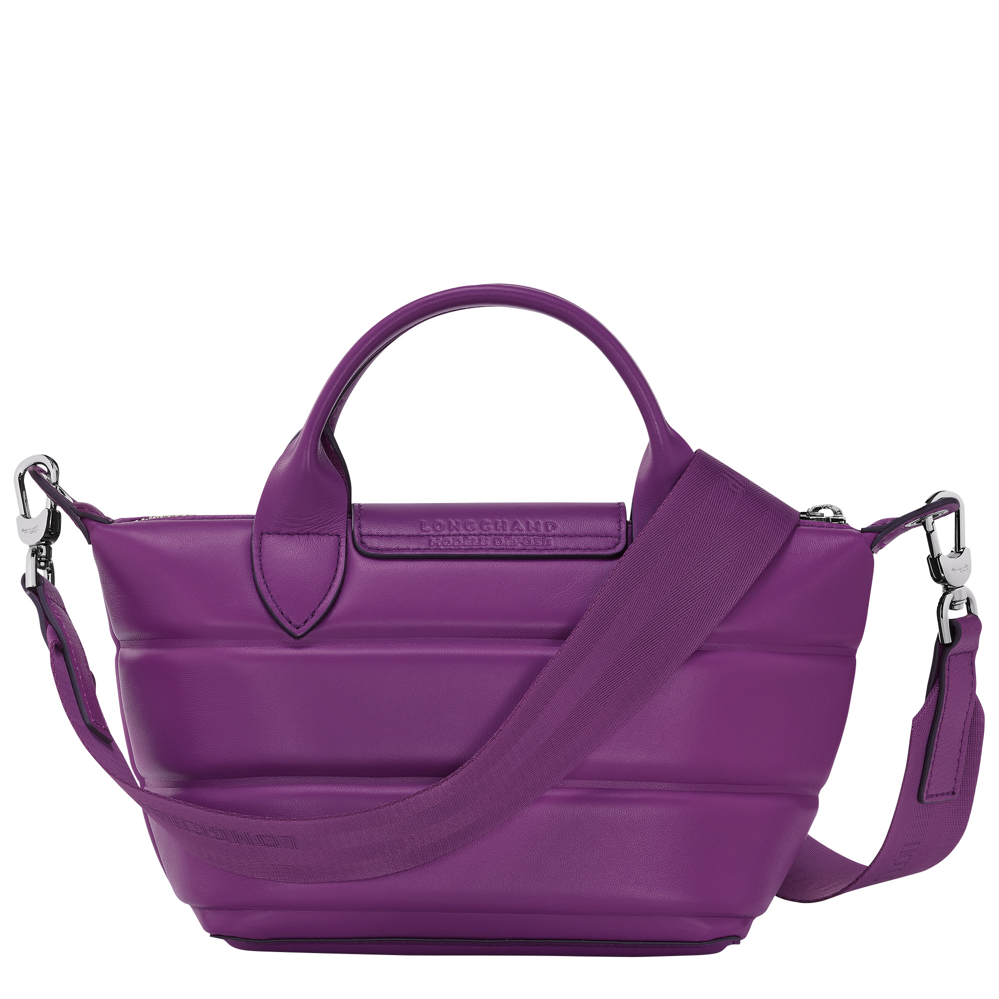 Le Pliage Xtra XS Handbag Violet - Leather - 4