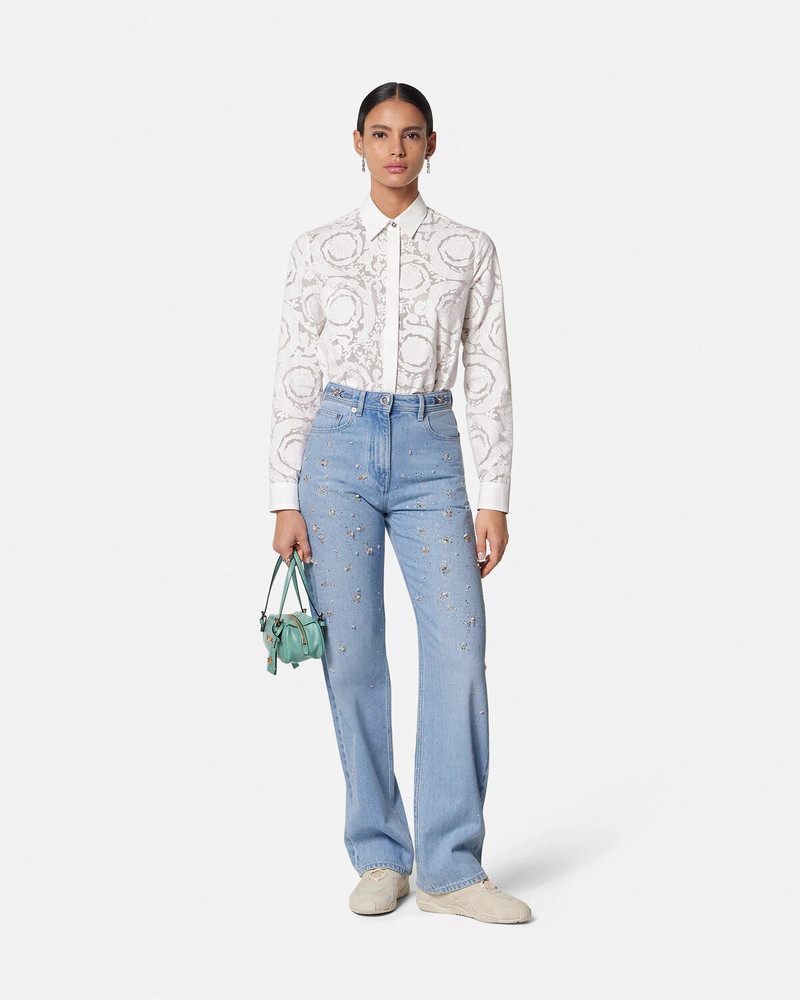 VERSACE Barocco Devoré Shirt outlook