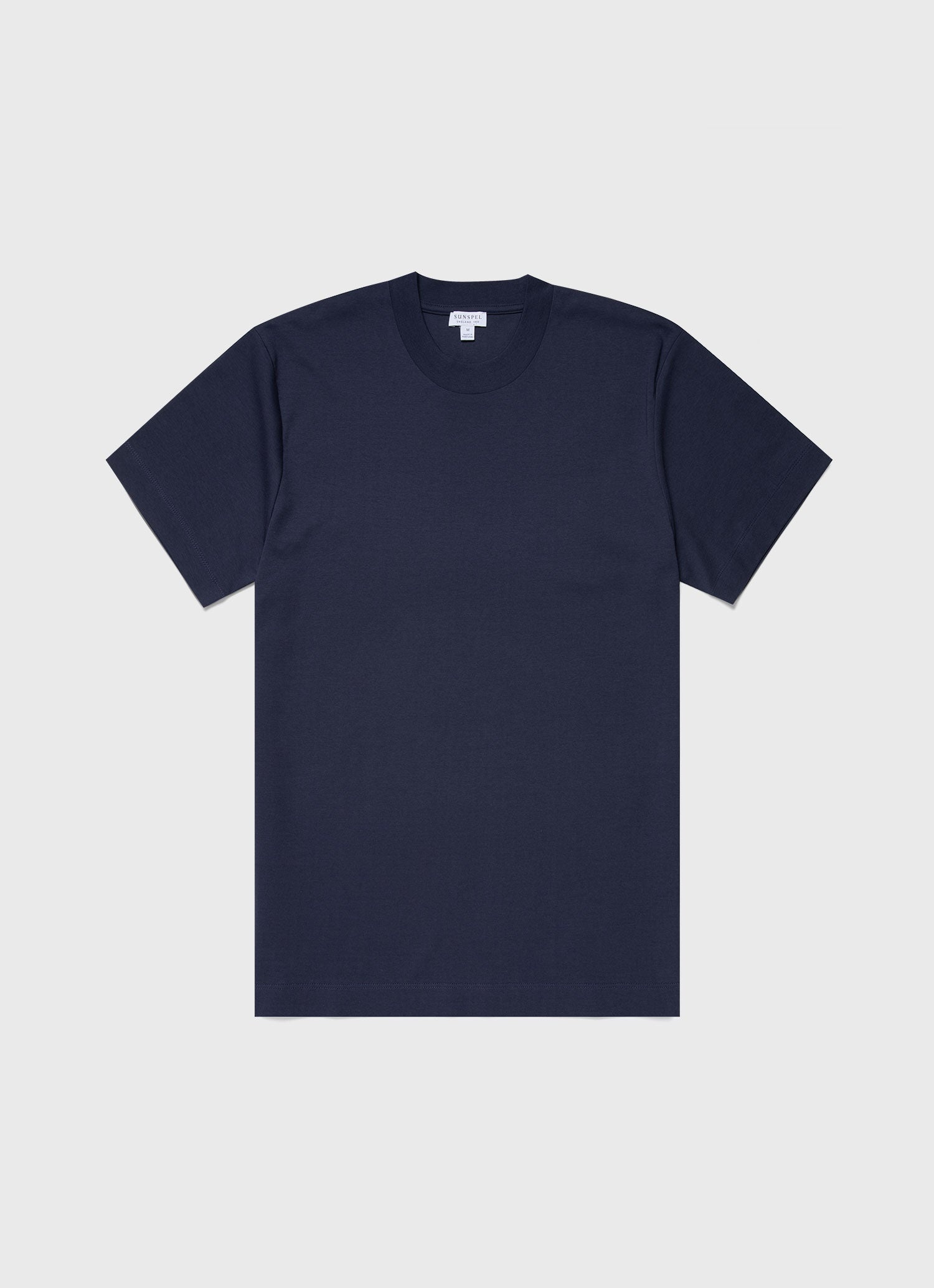 トップス REVERSIBLE TEE Sunspel Brushed Cotton T‑shirt | REVERSIBLE