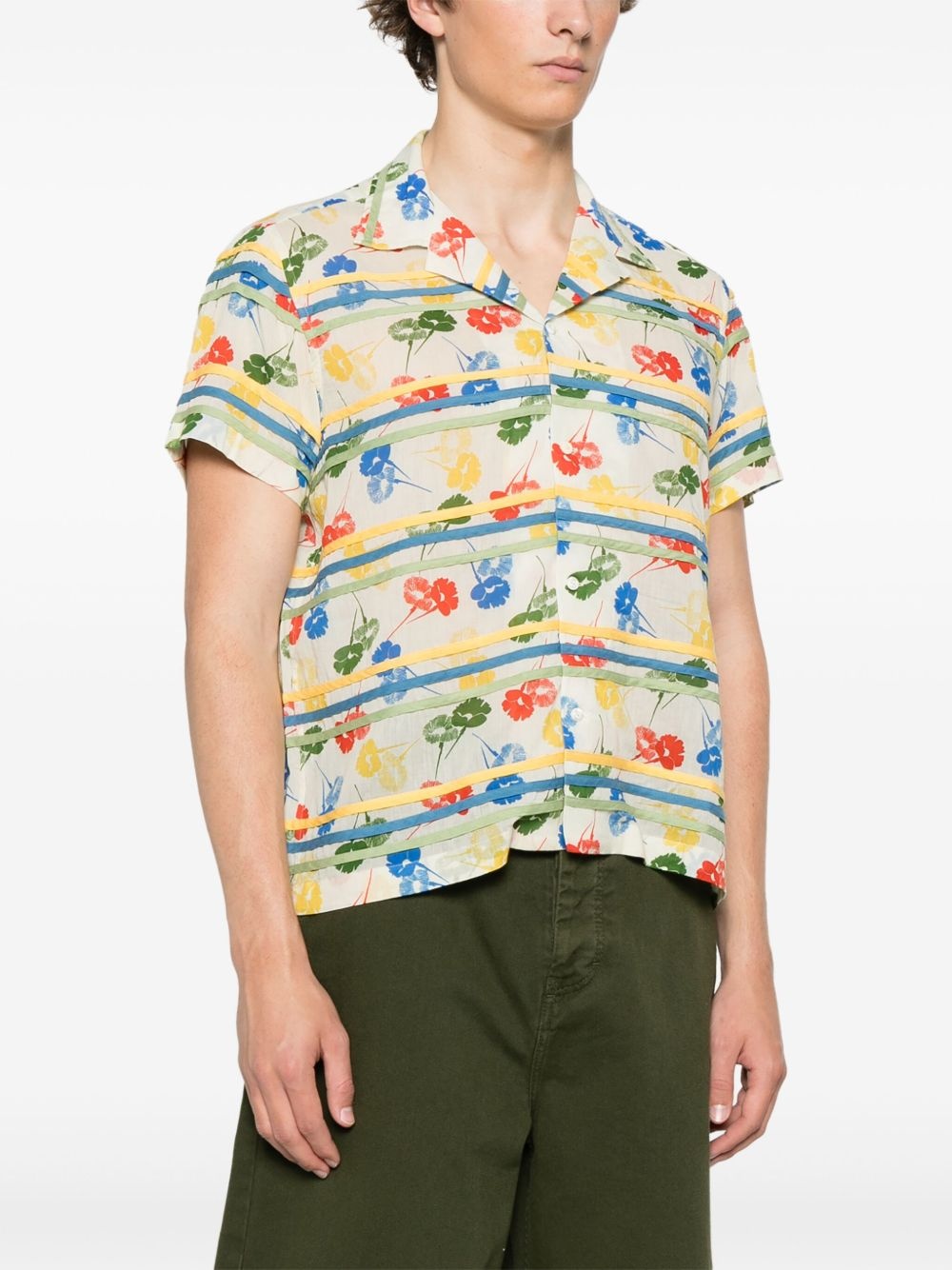 Flower Stamp shirt - 3