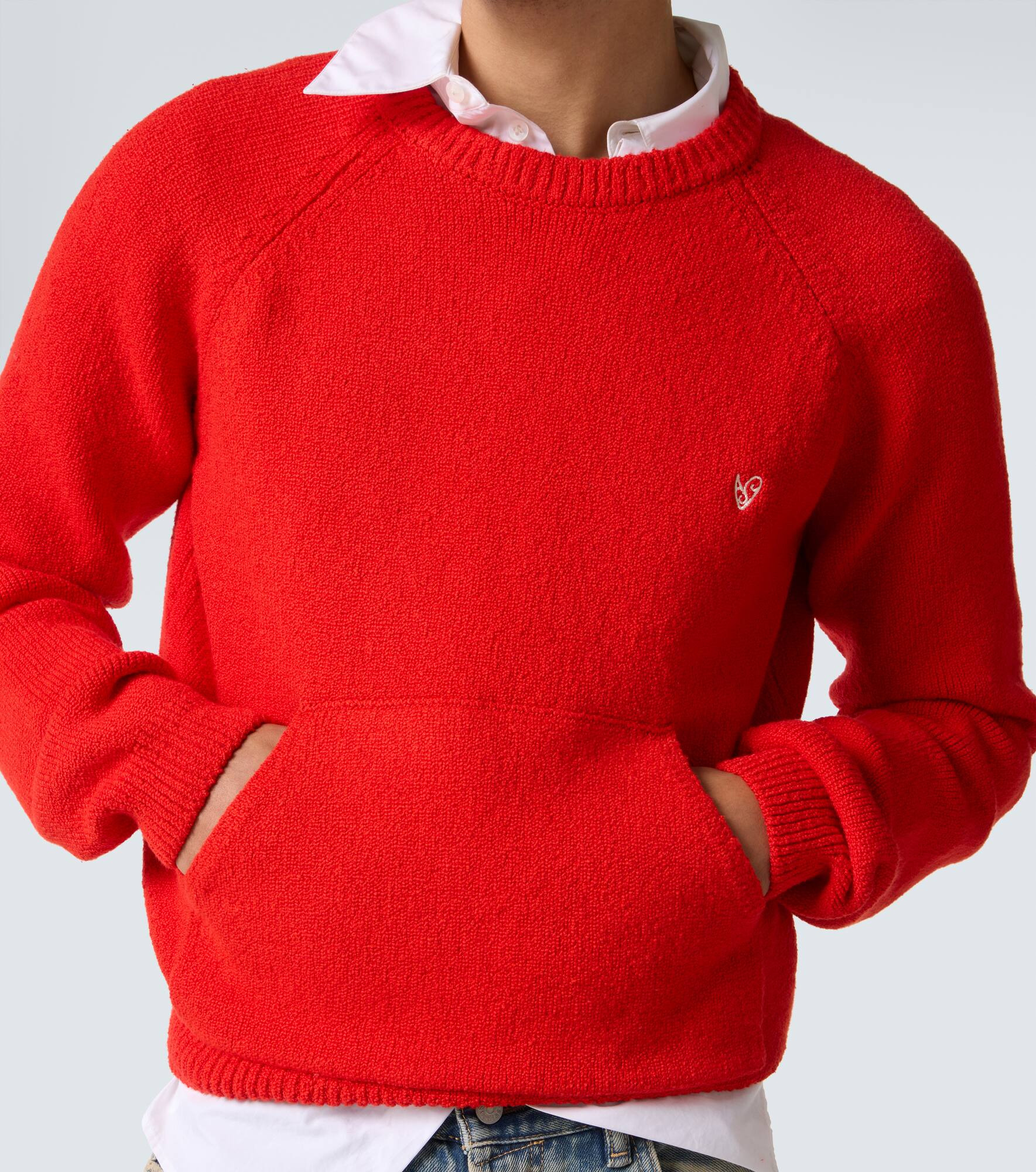 Cotton-blend sweater - 5