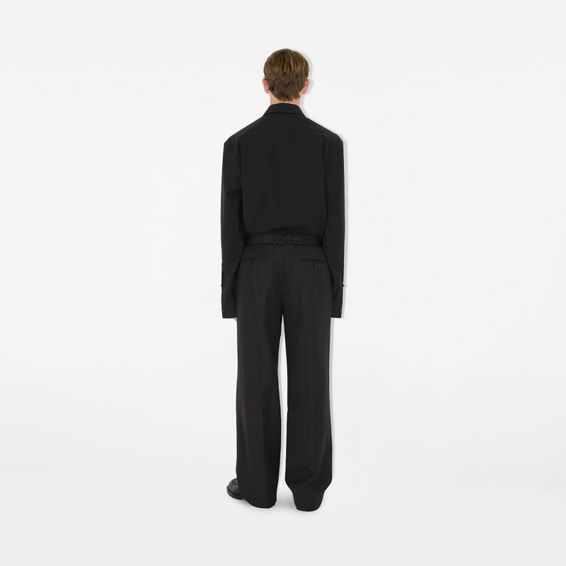 Wool Tailored Trousers 4