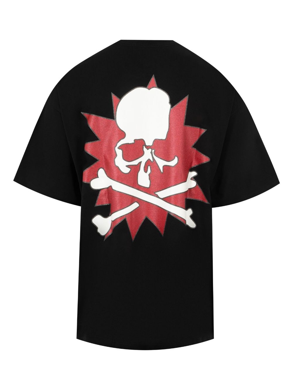 glitter-detailed cotton t-shirt - 2