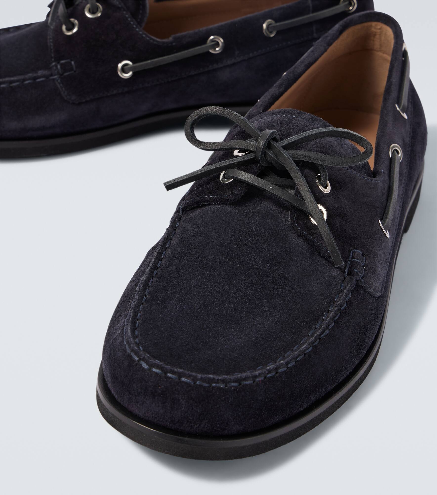 Vandé suede boat shoes - 3