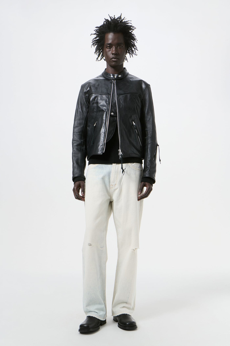 Our Legacy Yurei Jacket Whisker Black Buffed Lambskin outlook