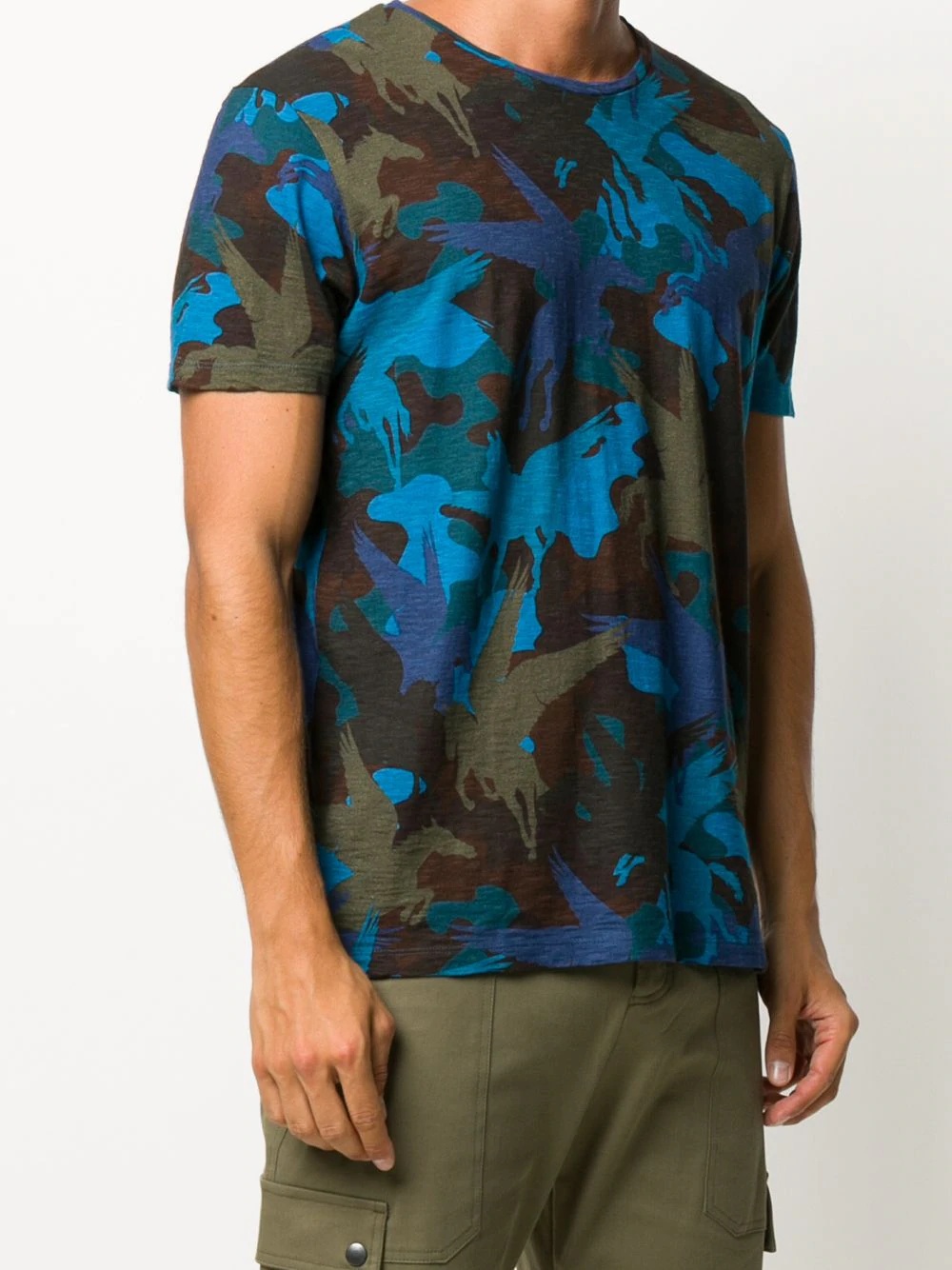 winged-horse print T-shirt - 3