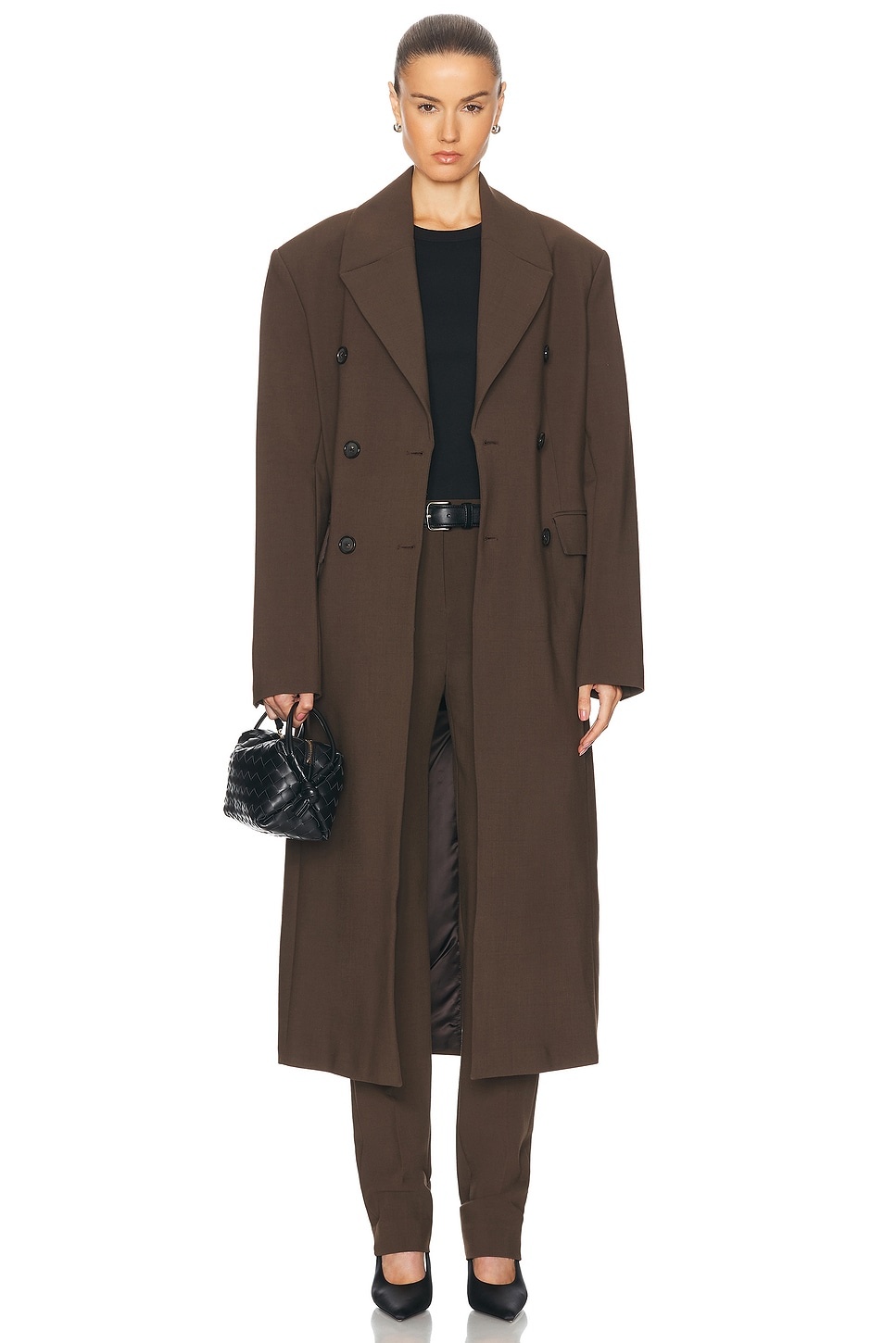 Broad Midi Coat - 1