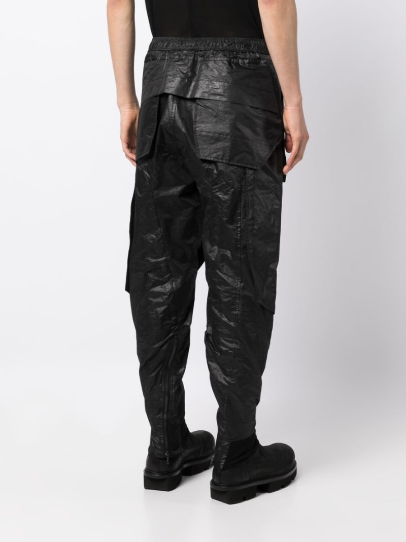 panelled multi-pocket trousers - 4