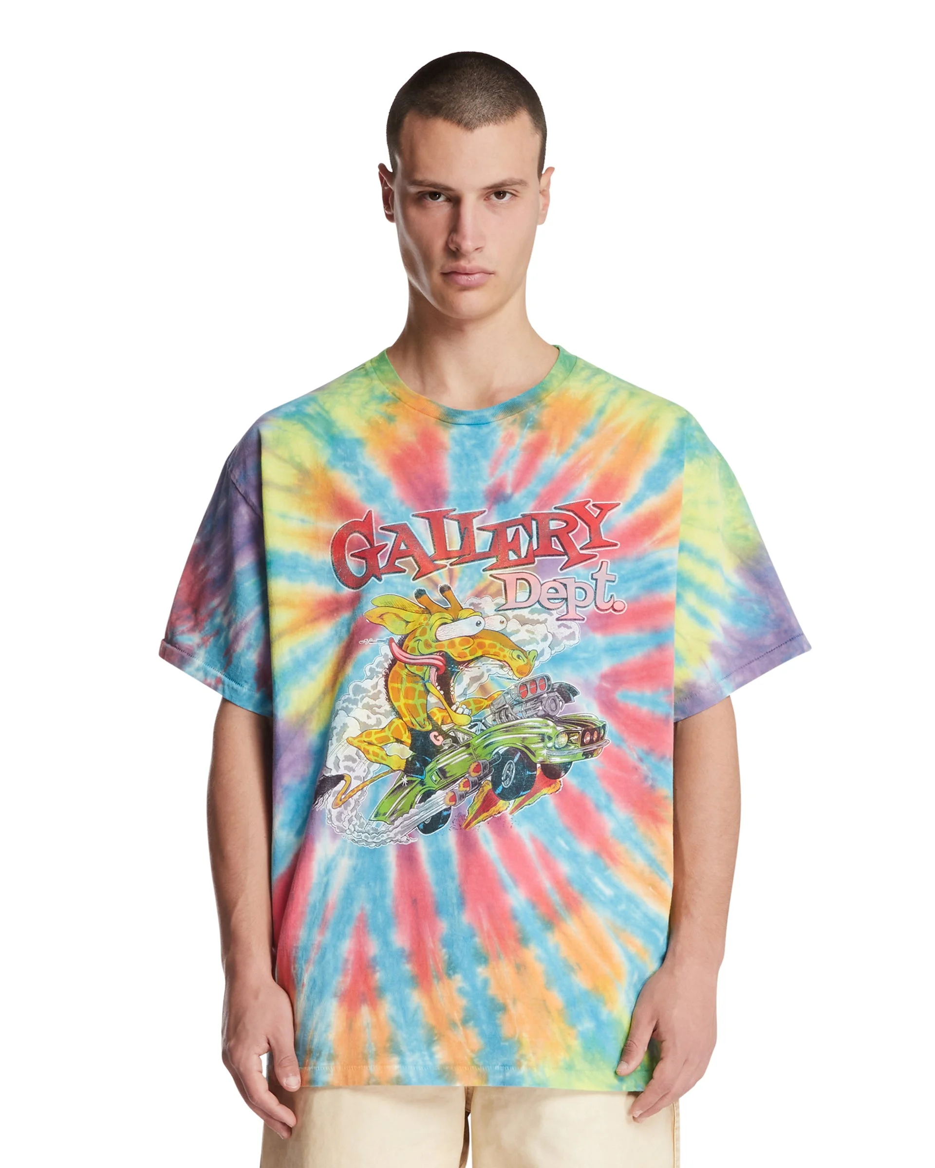 Multicolor Tie Dye Rally T-Shirt - 1