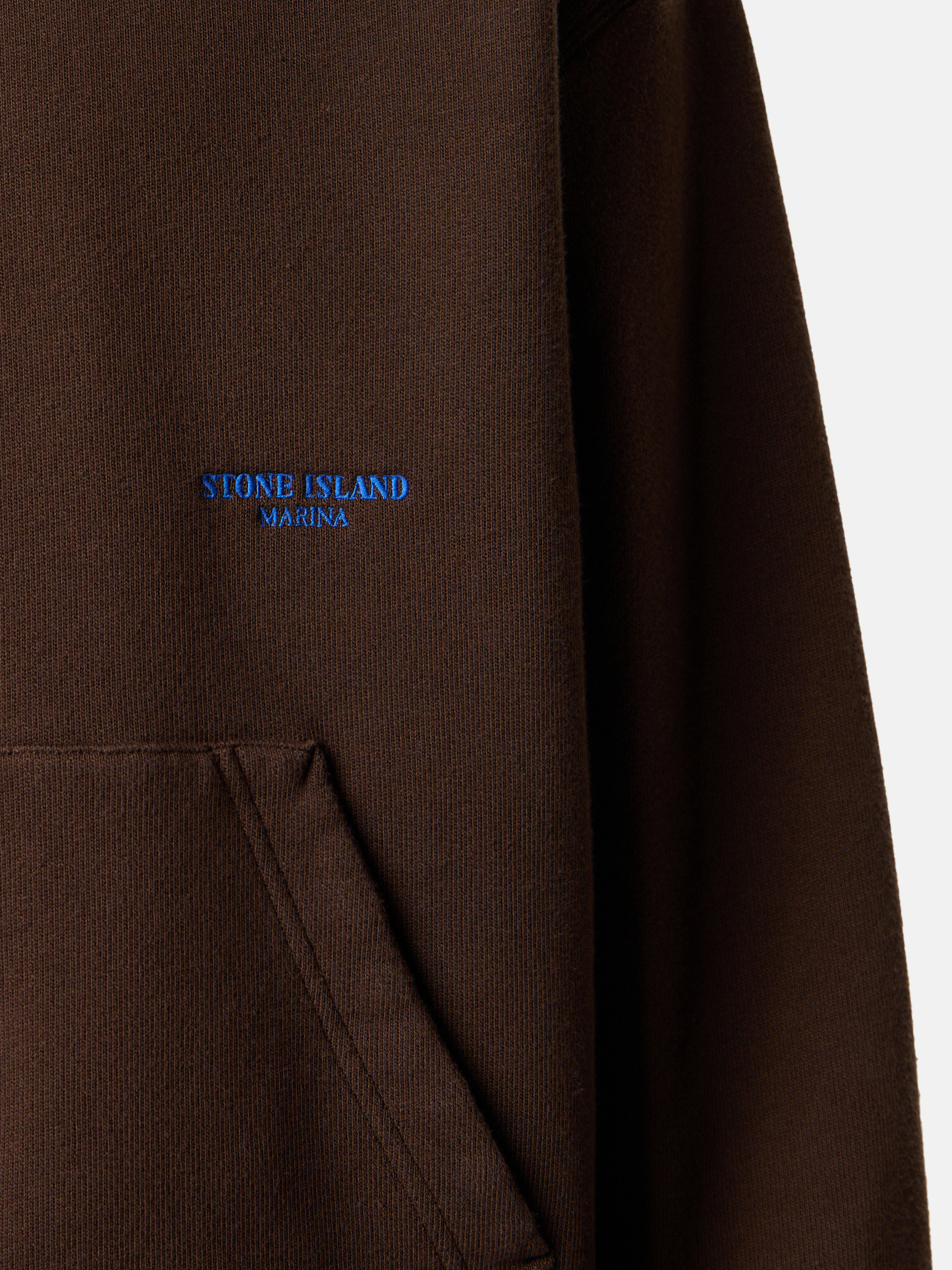 6100027 BRUSHED ORGANIC COTTON FLEECE_STONE ISLAND MARINA - 3