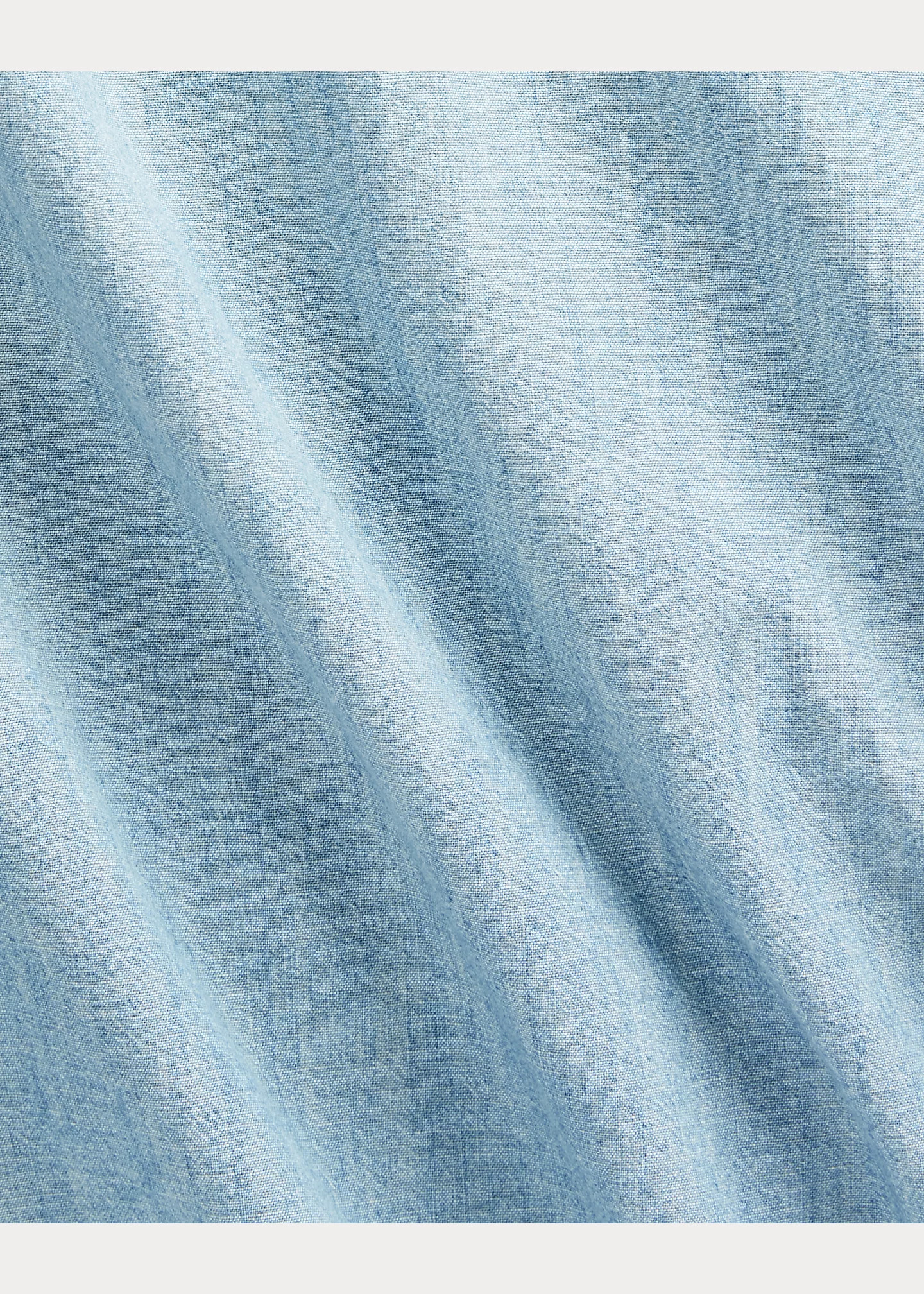 Slim Fit Chambray Western Shirt - 3