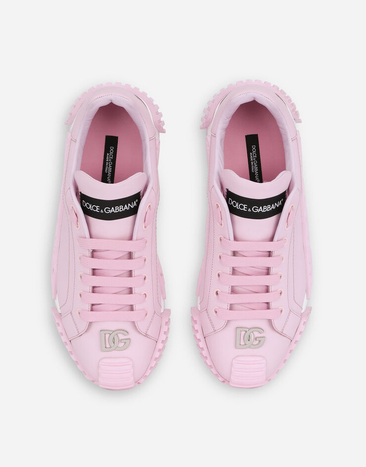 Calfskin NS1 sneakers with DG logo - 4
