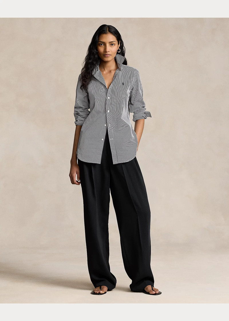 Slim Fit Striped Cotton Shirt 3