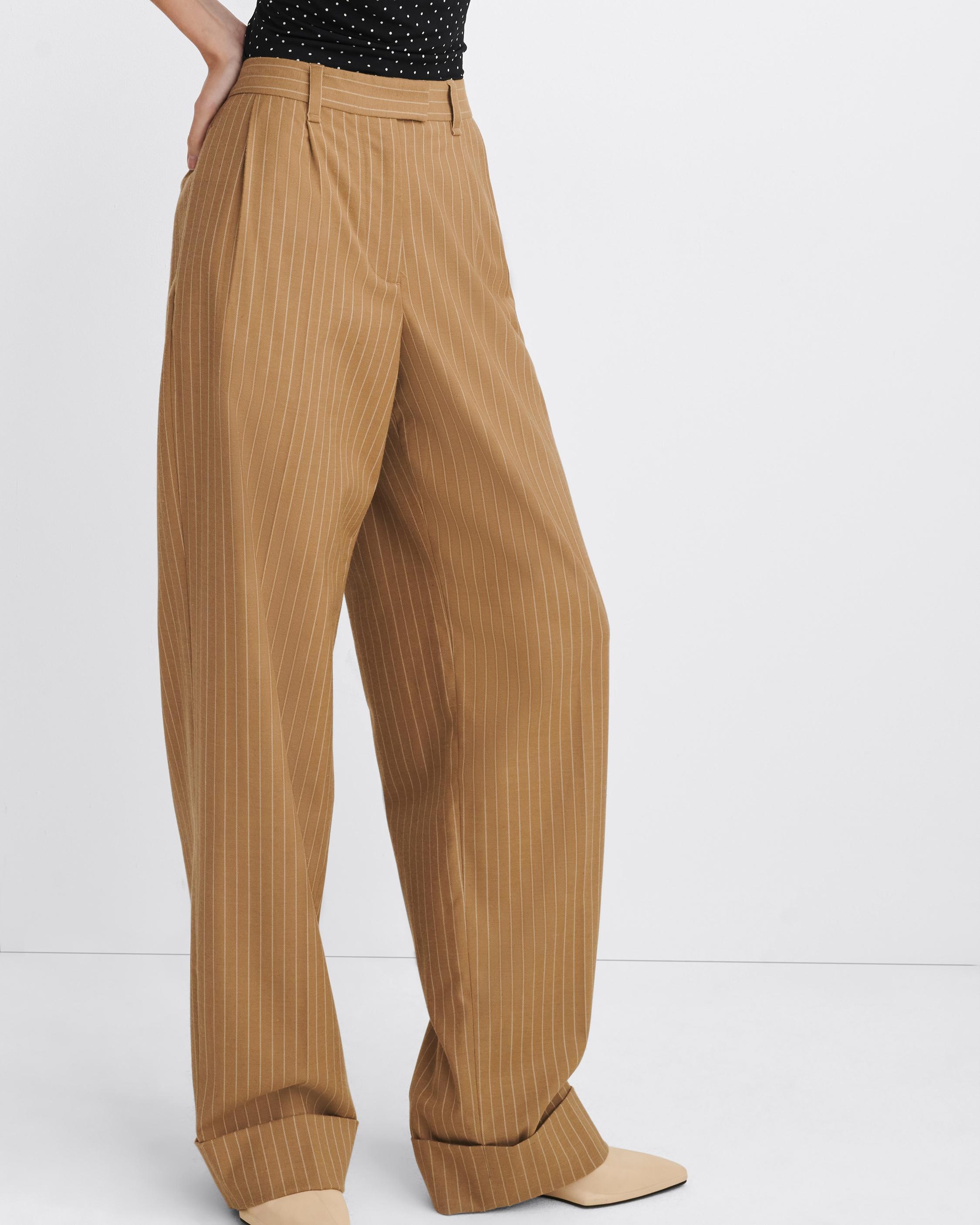 Marianne Italian Striped Wool Pant
Relaxed Fit - 6