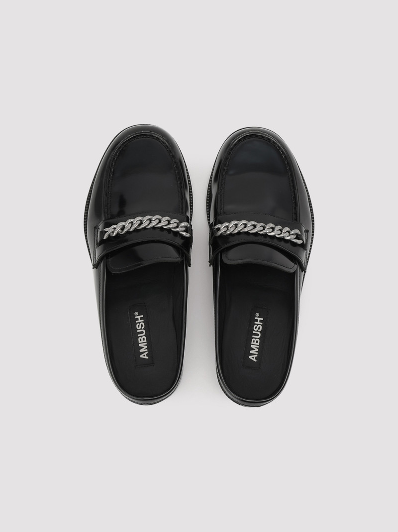Ambush LEATHER SLIP-ON LOAFERS outlook