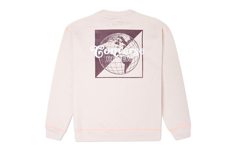 Converse Converse Renew Graphic Crewneck Sweatshirt 'Silt Red' 10021574-A02 outlook