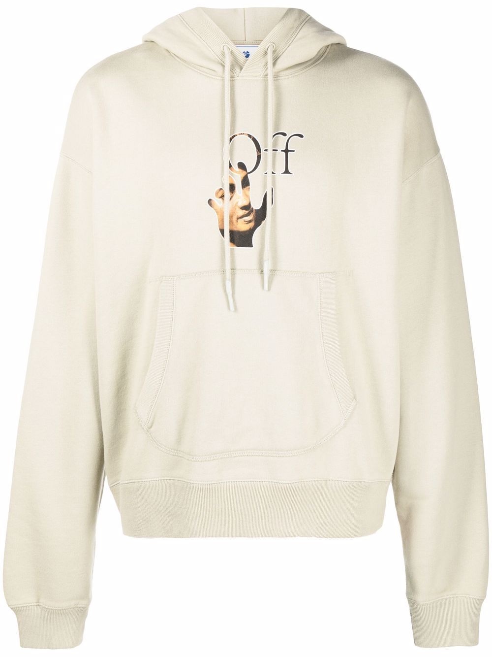 Caravaggio logo-print hoodie - 1