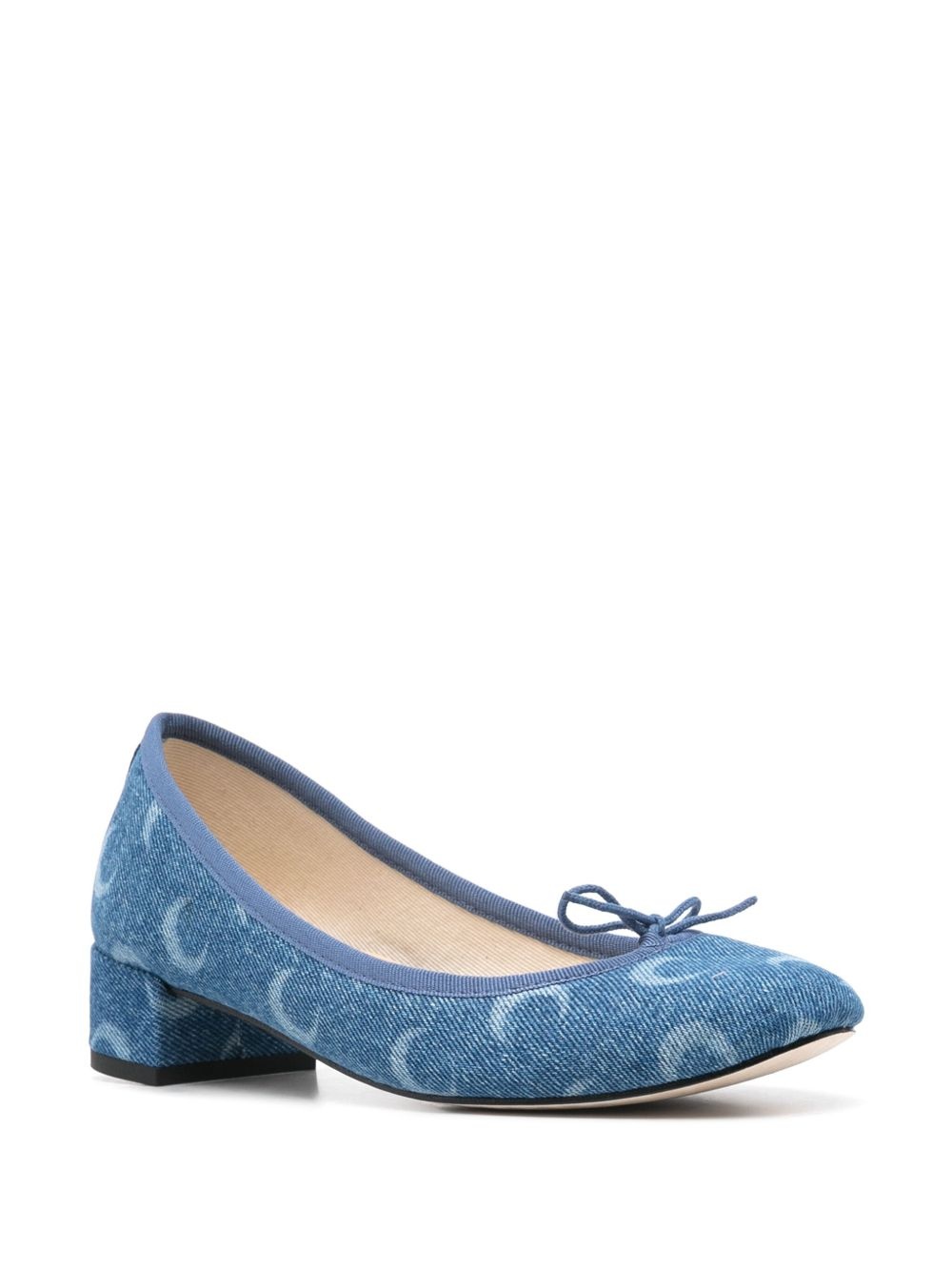 x Camille Repetto 30mm Moon-print pumps - 2