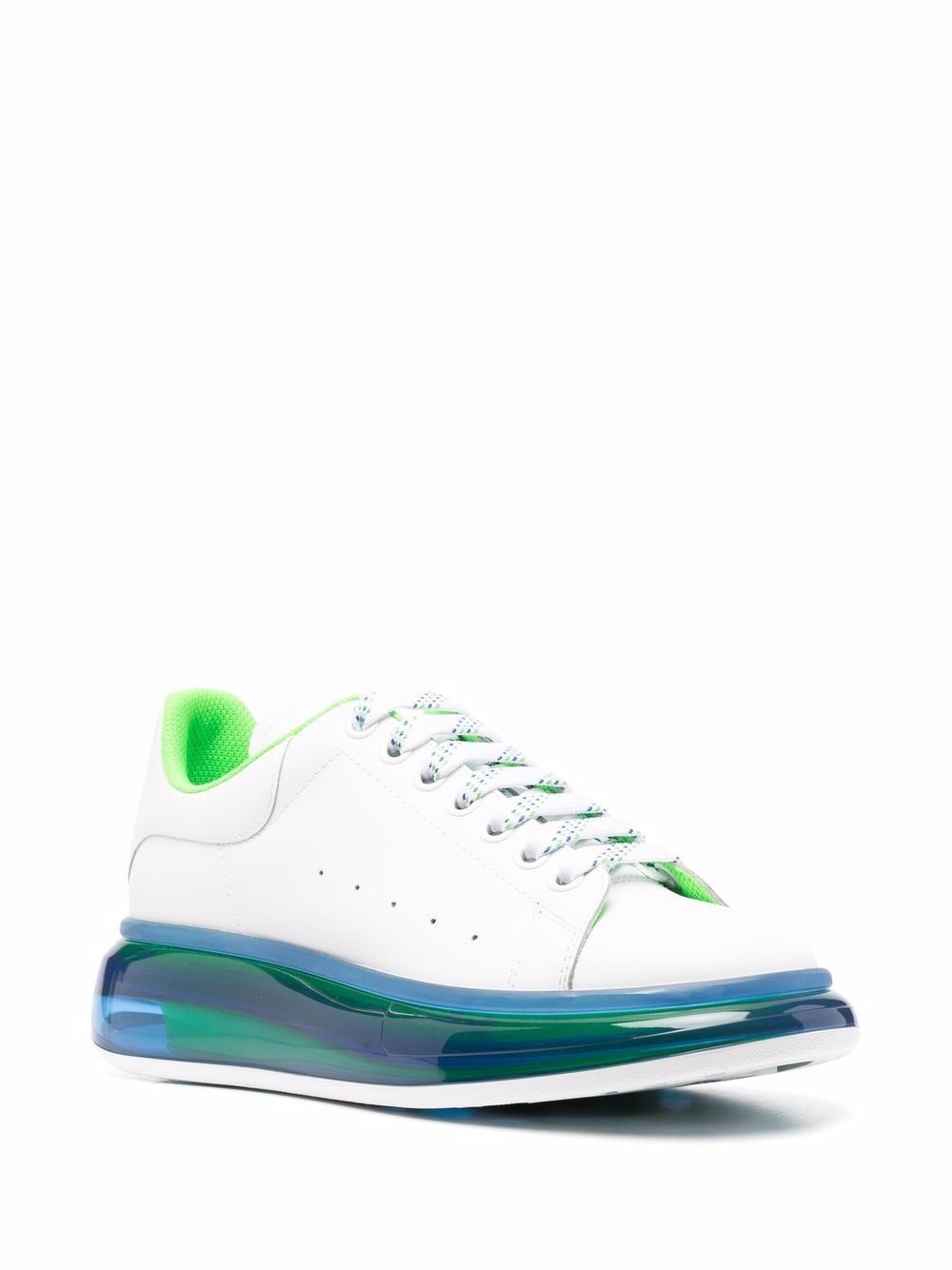 Oversized clear sole sneakers - 2