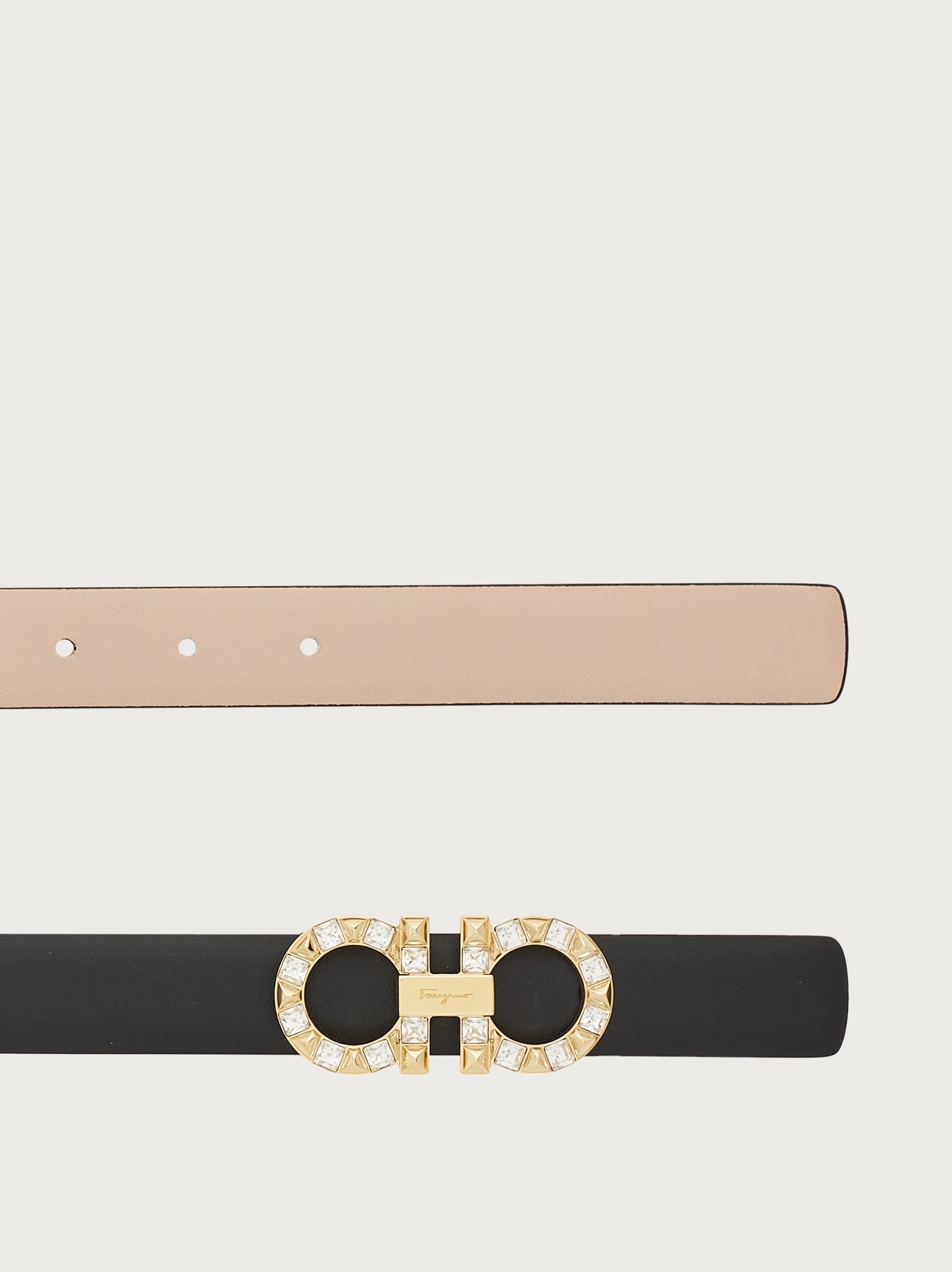 Reversible Gancini belt - 2