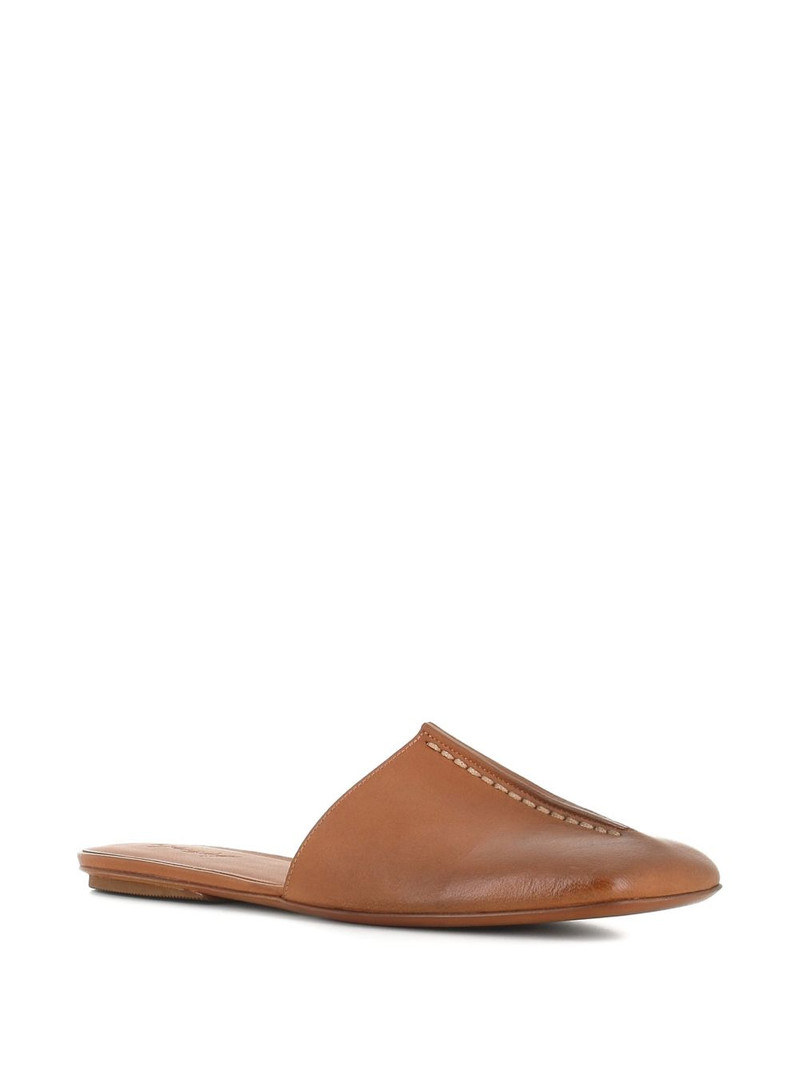 Marsèll topstitch mules outlook
