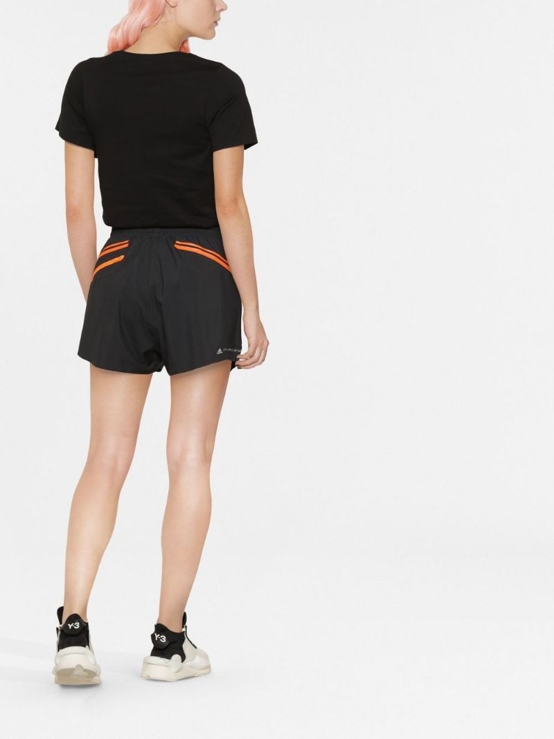 striped lightweight shorts - 8