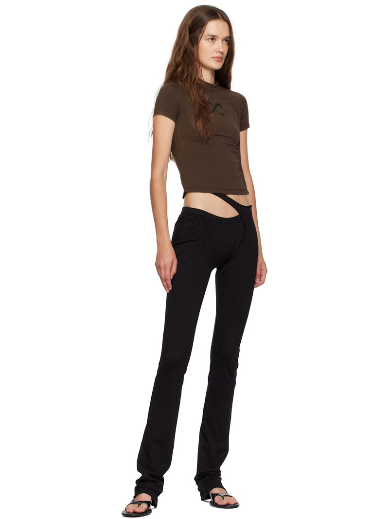 OTTOLINGER Brown Deconstructed T-shirt outlook