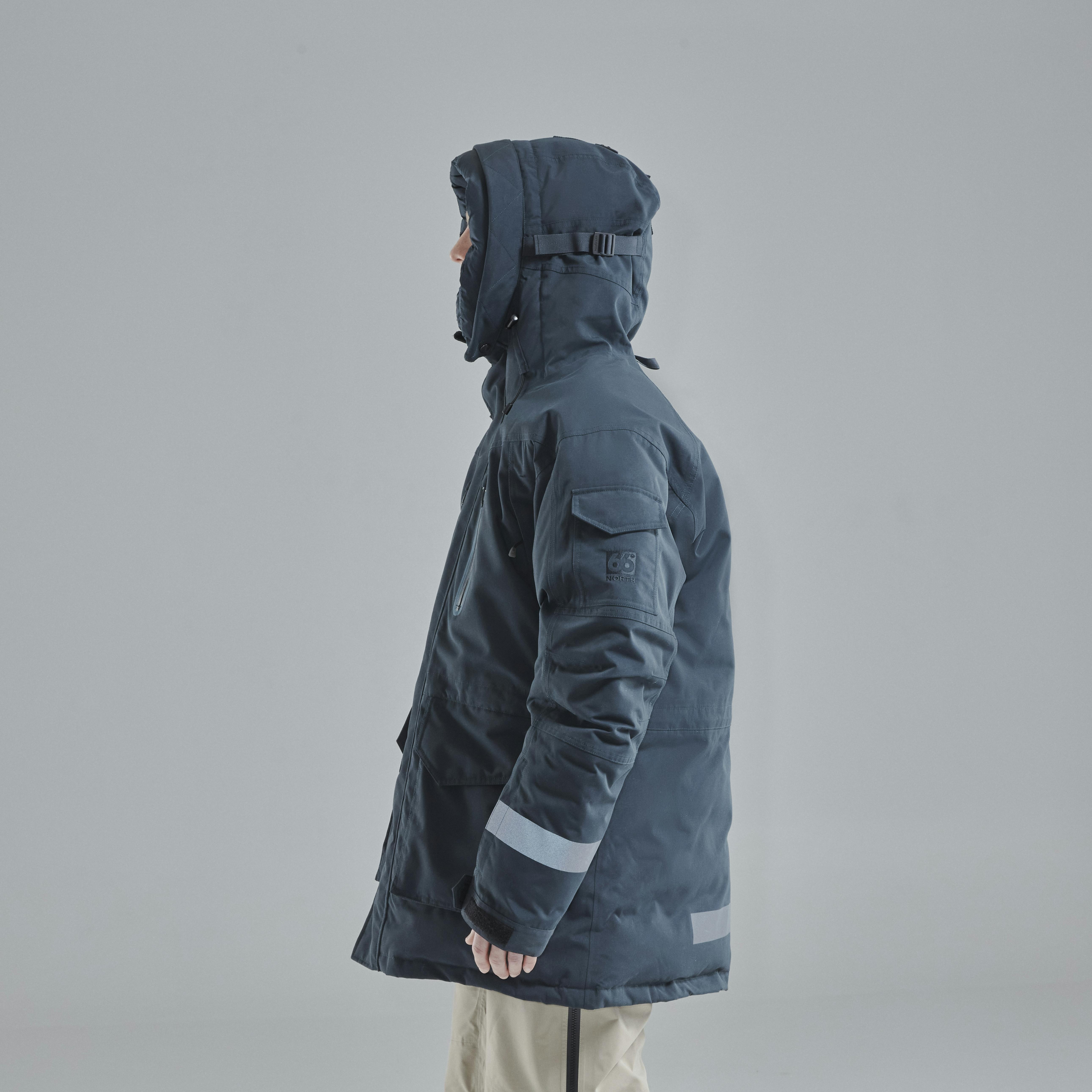 Jökla Arctic professional vegan parka with hood trim - 5