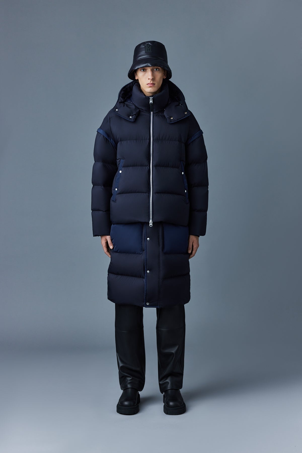 CASIUS 4-in-1 matte light down jacket - 2