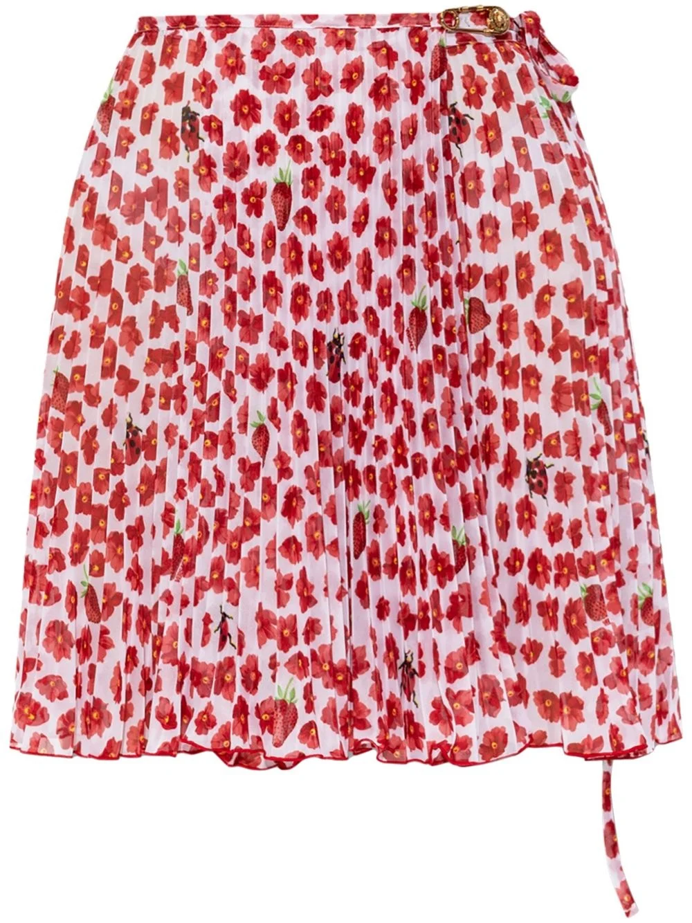 floral-motif pareo - 1