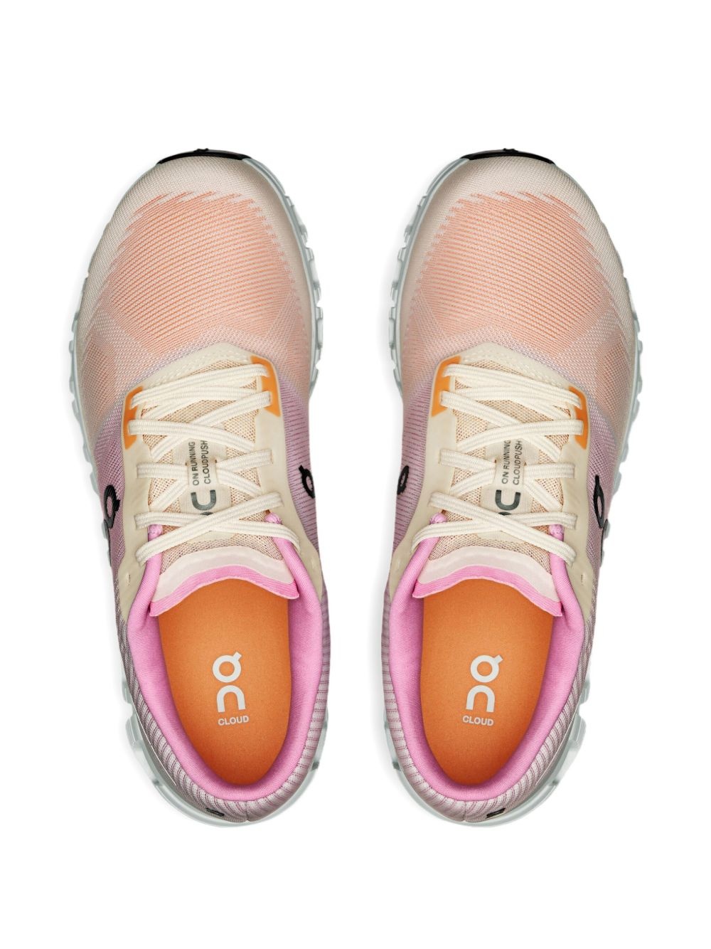 Cloud 6 Push "Tangerine/Raspberry" sneakers - 2