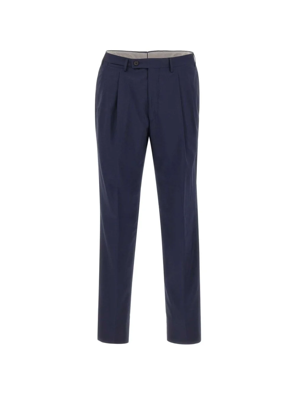 pleated-front trousers - 1