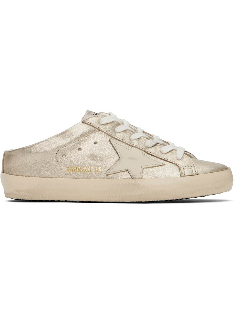 Gold Super-Star Sabot Sneakers 1