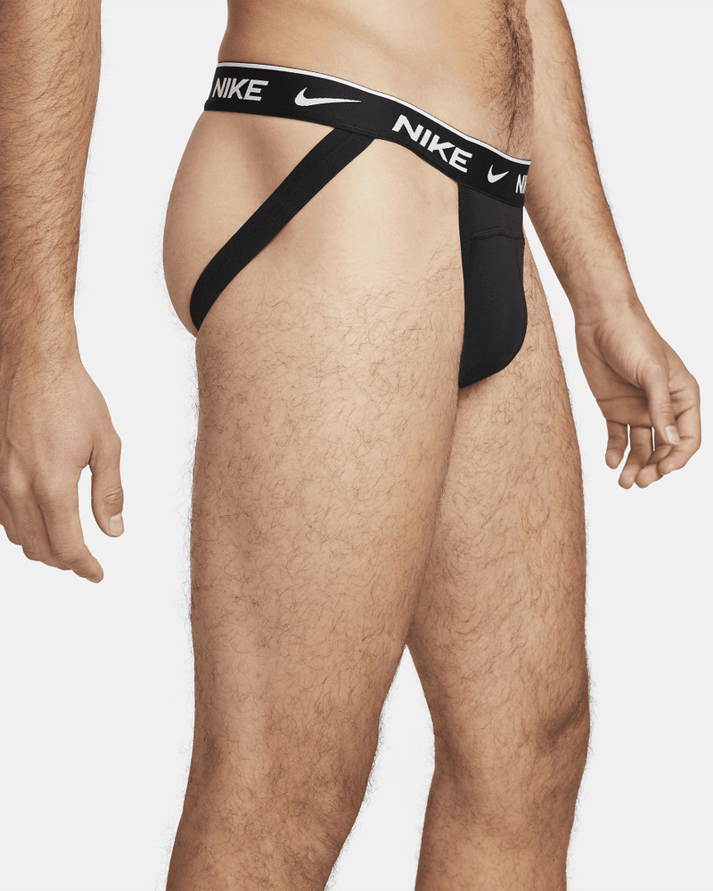 Nike Dri-FIT Essential Cotton Stretch Men's Jock Strap (3-Pack) 3