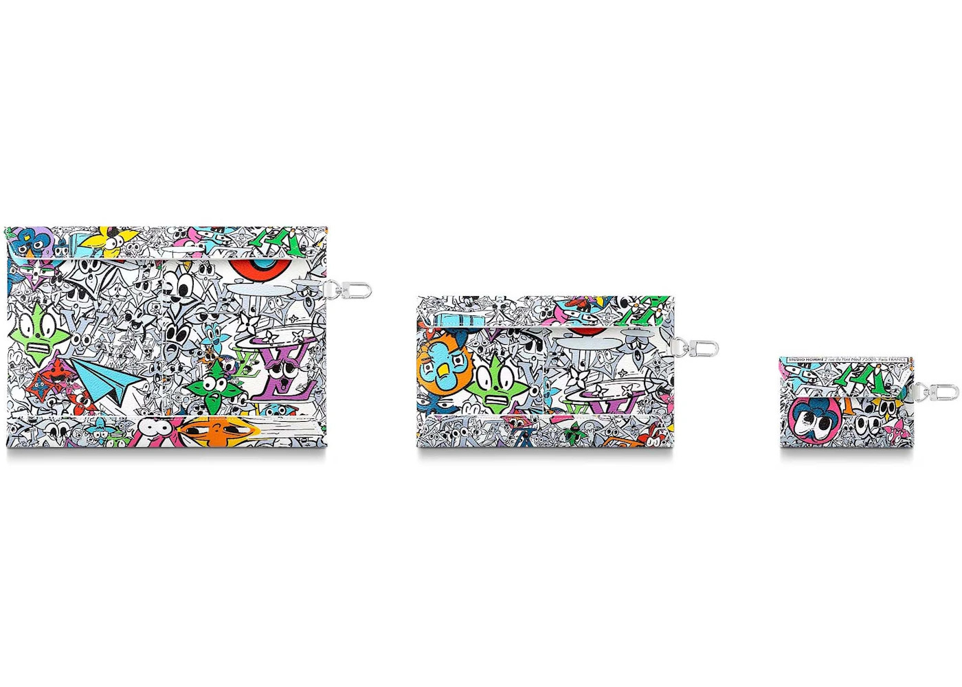 Louis Vuitton Trio Enveloppe Multicolor - 2