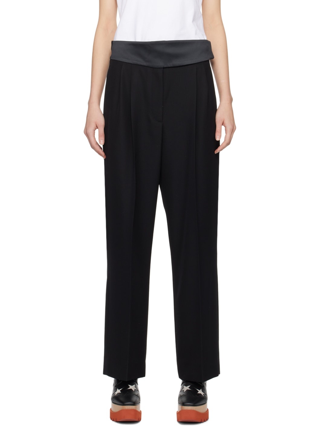 Black Tuxedo Trousers - 1