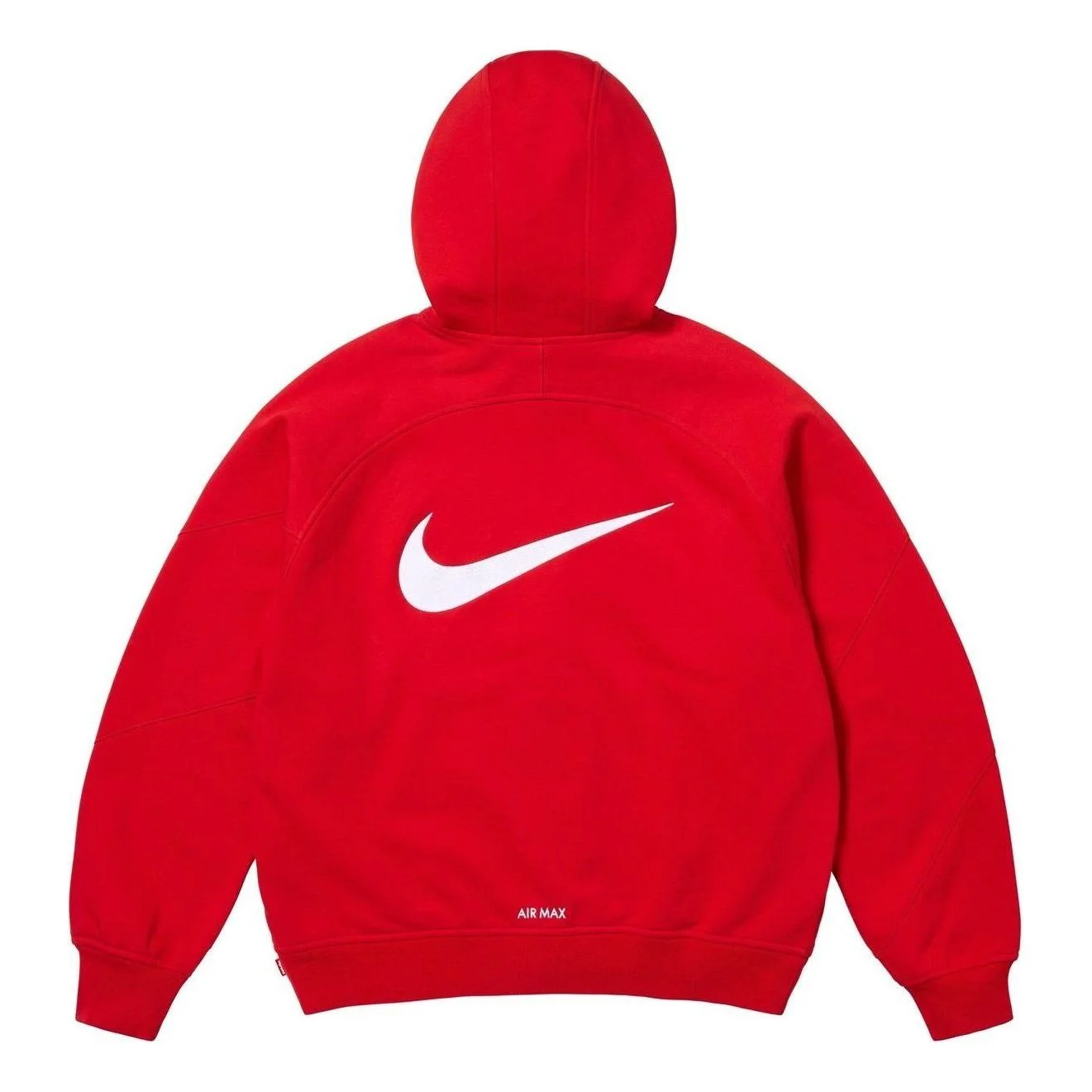 Supreme x Nike Zip Up Hooded Sweatshirt 'Red' SS25SW1-RED - 1
