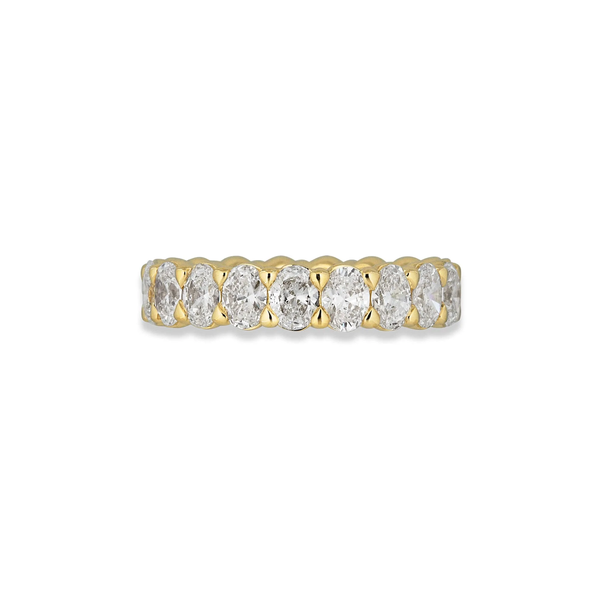 LAB-Created Oval Eternity Band - 1