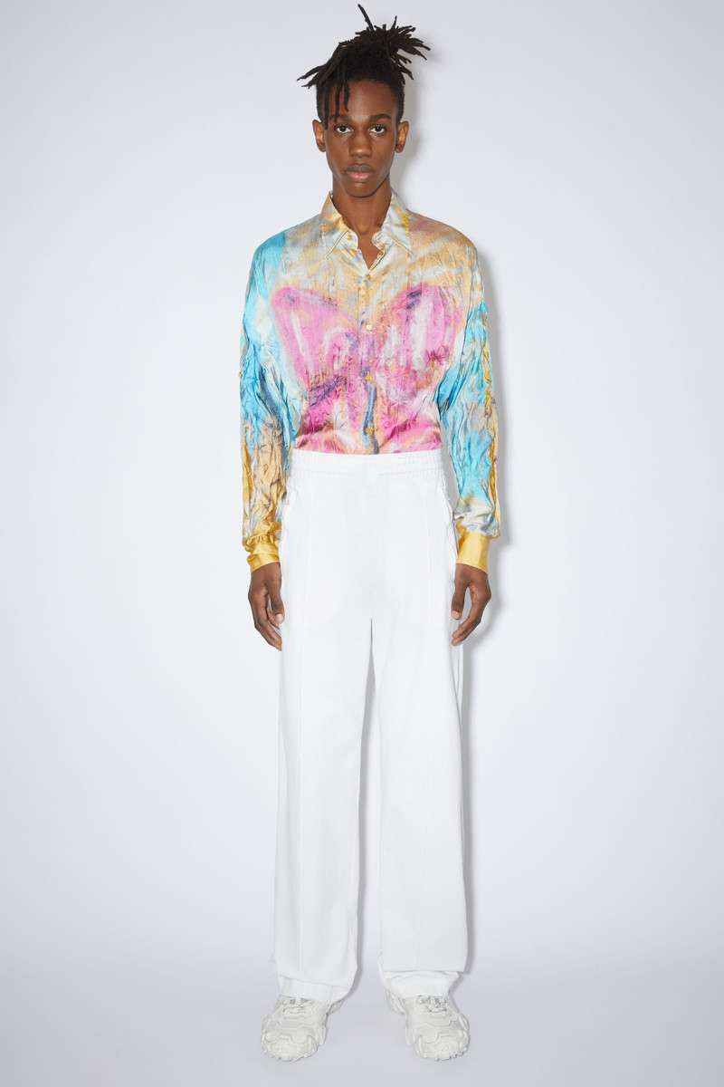 Acne Studios Logo sweatpants - Optic White outlook