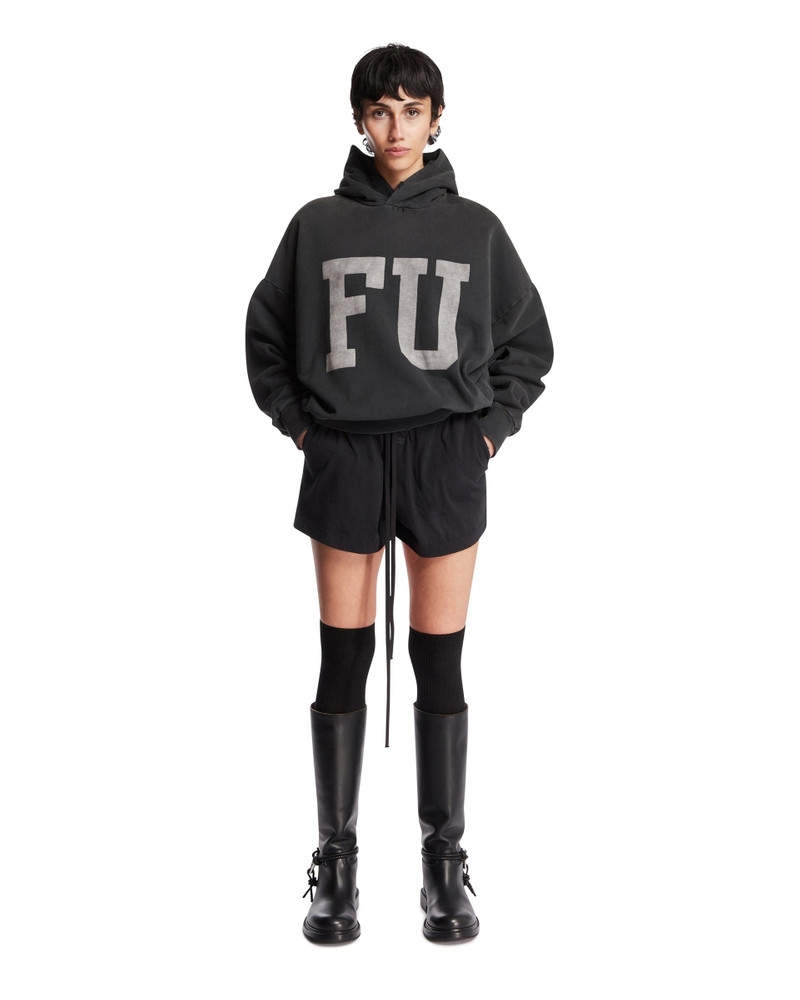 Fear of God Black Printed Cotton Sweatshirt outlook